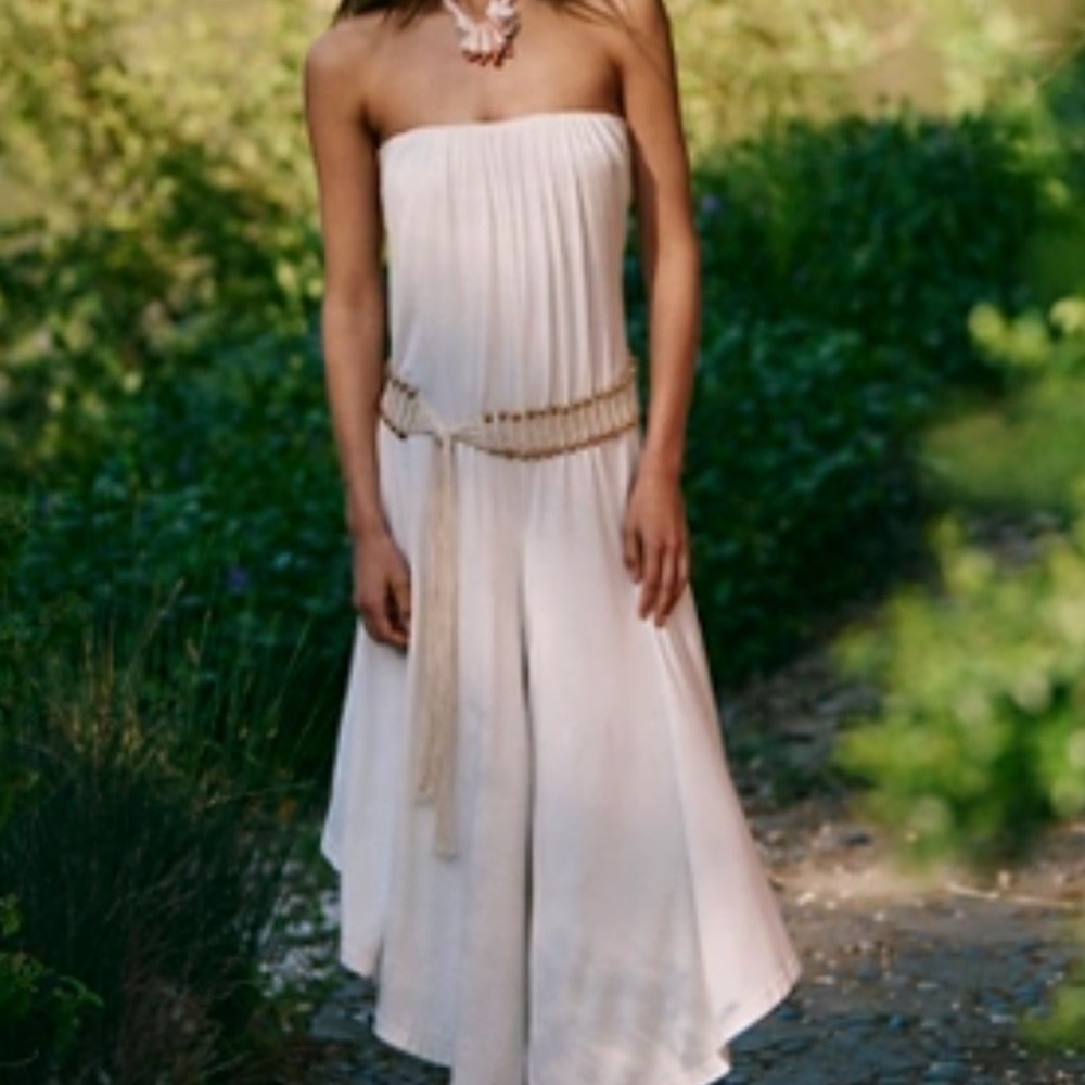 FP Movement by Free People Offwhite Jumpsuit